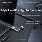 ORICO USB Solid State Flash Drive, Read: 520MB/s, Write: 450MB/s, 128GB USB-A, 128GB Type-C, 256GB USB-A, 256GB Type-C, 512GB USB-A, 512GB Type-C, 1TB USB-A, 1TB Type-C