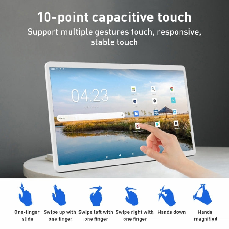 WF2185T 21.5 inch IPS Display Advertising Machine Android 13, RK3399 4GB+32GB, RK3576S 4GB+64GB, RK3588S2 4GB+64GB
