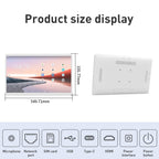 HSD2193T 24 inch IPS Display Advertising Machine Android 12, RK3399 4GB+32GB