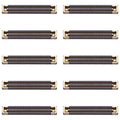 10pcs LCD Display FPC Connector On Motherboard, For Samsung Galaxy S21+ 5G SM-G996B, For Samsung Galaxy S21 Ultra 5G SM-G998