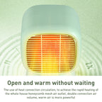 PTC Desktop Hand Warmer Foot Warmer with Timer Function