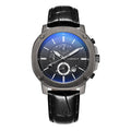 Ochstin 5039C Multifunctional Business Men Watch Luminous Waterproof Leather Quartz Watch