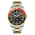 Ochstin 5019B Multifunctional Waterproof Stainless Steel Strap Quartz Watch