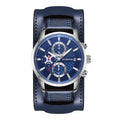 Ochstin 7231 Multifunctional Business Leather Wrist Wrist Waterproof Quartz Watch