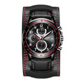 Ochstin 7233 Multifunctional Business Leather Wrist Wrist Waterproof Quartz Watch