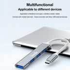 imak 4 in 1 Multifunctional Docking Station HUB, USB, USB-C / Type-C