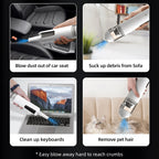 F35 15000Pa Cordless Handheld Car Vacuum Cleaner