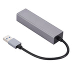 SL-030 千兆网卡USB转 RJ45+3个USB 3.0 转换集线器HUB, USB to RJ45 & 3 x USB