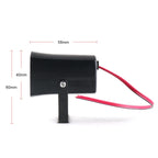Car 12V Reversing Warning Siren Backup Sound Beep Alarms Horn, Alarms Horn