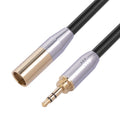 SB423M120-03 3.5mm Male to Mini XLR 3pin Male Audio Cable, Length: 30cm, 3.5mm to Mini XLR