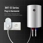 Plug-in LED Thermostat, EU Plug, BHT12-E, BHT12-EW
