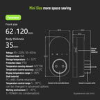 Plug-in LED Thermostat, EU Plug, BHT12-E, BHT12-EW