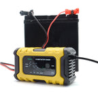 FOXSUR 6A 12V Motorcycle / Car Smart Battery Charger, US Plug, UK Plug, EU Plug, AU Plug