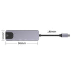 Onten OTN-UC920S USB-C / Type-C Portable Multifunctional HUB Docking Station, OTN-UC920S