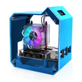 Waveshare Desktop Computer Fan LED Light Mini Tower Set, For Raspberry Pi 4B