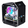Waveshare Mini Tower NAS Kit for Raspberry Pi 4B Support Up to 2TB M.2 SATA SSD