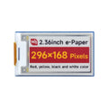 Waveshare 2.36 inch 296×168 E-paper Module, 2.36 inch