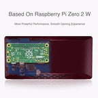 Waveshare GPM280 WiFi Portable Game Console Base on Raspberry Pi Zero, 2W with 32GB TF Card, US Plug, EU Plug