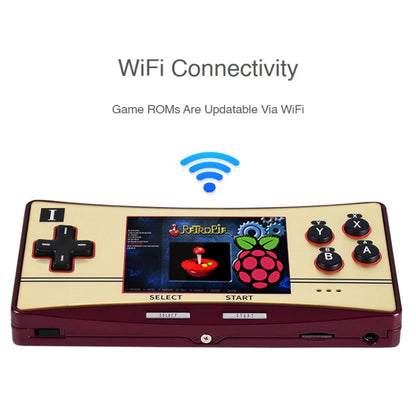 Waveshare GPM280 WiFi Portable Game Console Base on Raspberry Pi Zero, 2W with 32GB TF Card, US Plug, EU Plug