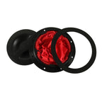 A6651-01 Universal 6 inch Round Deck Hatch Cover with Red Mesh Pocket, A6651-01
