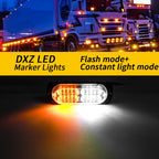 2pcs DC12-24V 3.2W Car 20LED Ultra-thin Strobe Light, 20LED