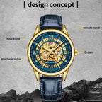 OCHSTIN 6020D Masterpiece Hollow Mechanical Men Watch