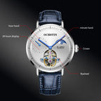 OCHSTIN 6121B Masterpiece Tourbillon Mechanical Men Watch
