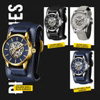 OCHSTIN 7010C Pilot Series Hollow Mechanical Men Watch