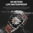 OCHSTIN 62001B Master Series Hollow Mechanical Men Watch