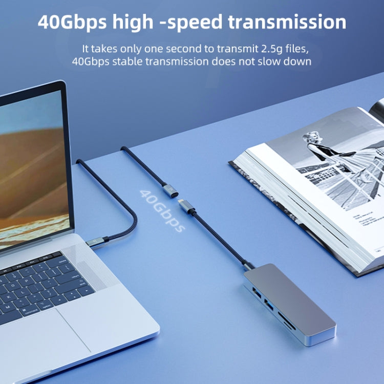 USB4.0 40Gbps Type-C Male to Female Extension Cable, 0.3m, 0.5m, 0.8m, 1m