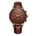 Ochstin 6050A Multifunctional Quartz Men Leather Watch