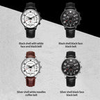 Multifunctional Quartz Men Leather Watch, Ochstin 6050B