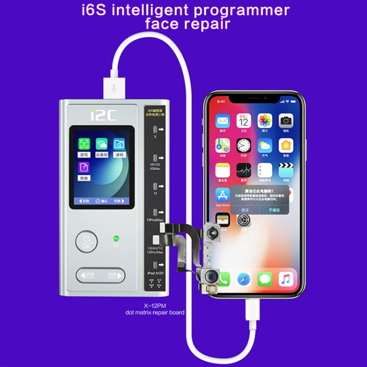 i2C i6S Intelligent Programmer Set (Original Color+Battery+Dot Matrix Test Board ), i6S Set