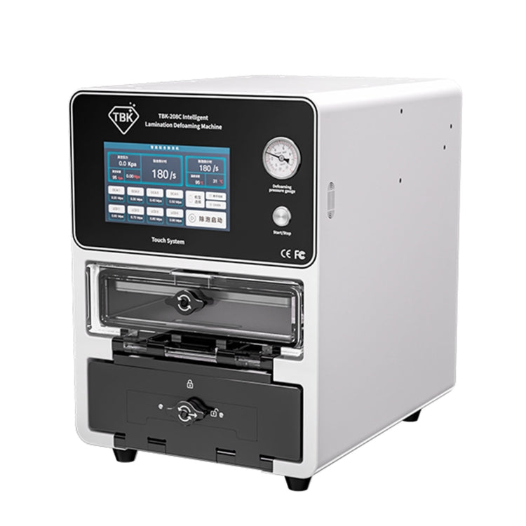 TBK 208C 15-inch Curved Screen Laminating and Defoaming Machine, Plug:US Plug, US Plug, EU Plug, UK Plug, AU Plug
