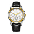 Multifunctional Quartz Waterproof Luminous Men Leather Watch, OCHSTIN 6097B