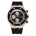 Multifunctional Quartz Waterproof TPU Strap Men Watch, OCHSTIN 6100A
