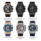 Multifunctional Quartz Waterproof TPU Strap Men Watch, OCHSTIN 6100A