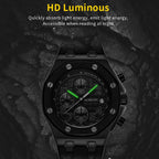 Multifunctional Quartz Waterproof TPU Strap Men Watch, OCHSTIN 6100A