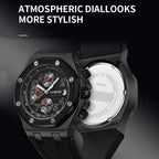 Multifunctional Quartz Waterproof TPU Strap Men Watch, OCHSTIN 6100A