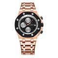 Multifunctional Quartz Waterproof Luminous Steel Strap Men Watch, OCHSTIN 6100D