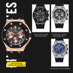 Multifunctional Quartz Waterproof TPU Strap Men Watch, OCHSTIN 6100E