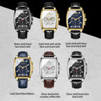 Multifunctional Quartz Waterproof Luminous Men Leather Watch, OCHSTIN 6133A