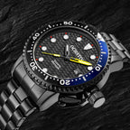 Multifunctional Quartz Waterproof Luminous Steel Strap Men Watch, OCHSTIN 7003A