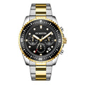 Multifunctional Quartz Waterproof Luminous Steel Strap Men Watch, OCHSTIN 7019C