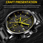 Fashion Steel Strap Multifunctional Quartz Men Watch, OCHSTIN 7244