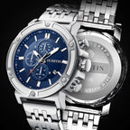 Fashion Steel Strap Multifunctional Quartz Men Watch, OCHSTIN 7247