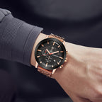 Fashion Steel Strap Multifunctional Quartz Men Watch, OCHSTIN 7248