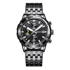 Fashion Steel Strap Multifunctional Quartz Men Watch, OCHSTIN 7252
