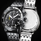 Fashion Steel Strap Multifunctional Quartz Men Watch, OCHSTIN 7252