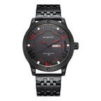 Fashion Steel Strap Day-date Quartz Men Watch, OCHSTIN 7255